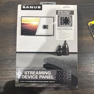Sanus Streaming Media Player Mounting Bracket Compatible with Most TVs BASP1-B1